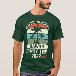 Camiseta Férias da Família Hawaii 2022 Trip Hawaii 202