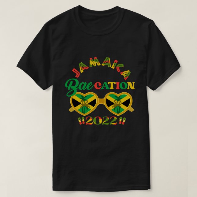 Camiseta Férias da Família Jamaica (Frente do Design)