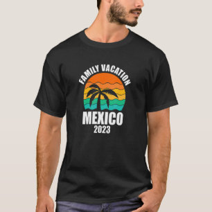 Camiseta Férias da Família México 2023 Summer Matching Holi