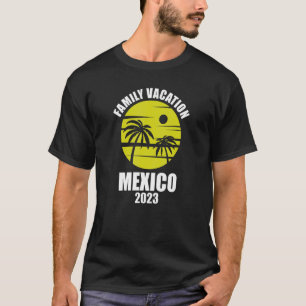 Camiseta Férias da Família México 2023 Summer Matching Holi