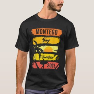 Camiseta Férias da Família Montego Bay Jamaica 2023 Beach