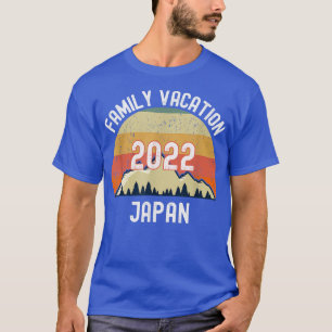 Camiseta Férias da família no Japão 2022 Matching490