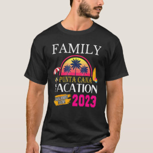 Camiseta Férias da Família Punta Cana 2023 Matching Dominic
