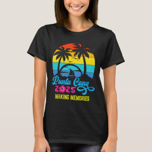 Camiseta Férias da Família Punta Cana 2025 República Domini