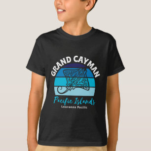 Camiseta Férias da Família Stingray nas Ilhas do Pacífico G