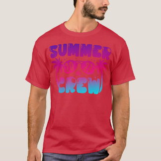 Camiseta Férias da família Summer Crew 2023 Beach Summer