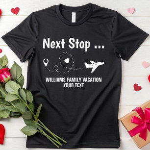 Camiseta Férias da Família Trip Viagem de Raparigas de Aniv