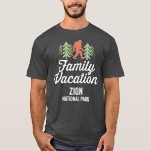 Camiseta Férias da Família Zion National Park