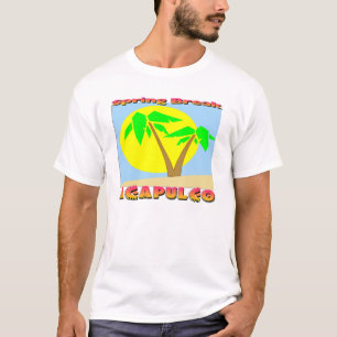 Camiseta Férias da primavera Acapulco