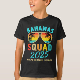 Camiseta Férias das Bahamas 2025 Matchin de Amigos da Famíl