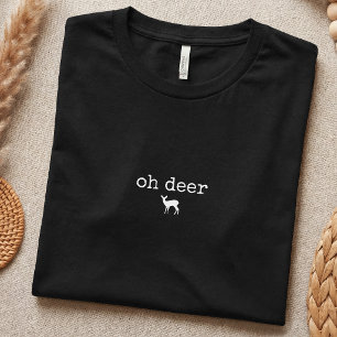 Camiseta Férias de Amante de Caça Pun Simples