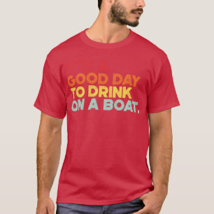 Camiseta Férias De Barcos De Cruzeiro É O Bom Dia Para Bebe