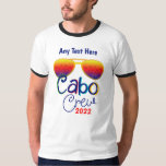 Camiseta Férias de Cabo Crew Family Honeymoon Girls Group T<br><div class="desc">Cabos amantes! Passe umas férias inesquecíveis em Los Cabos aproveitando o sol,  a praia e a areia no México. Especial para Férias Familiares,  Festa de solteira,  Festa de Solteiro,  Viagem Comercial e muito mais. Combine com amigos e familiares e aproveite Los Cabos no México</div>