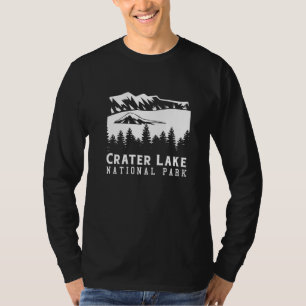 Camiseta Férias de caminhada no Parque Nacional Crater Lake