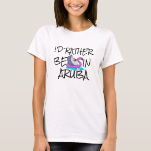 Camiseta Férias de Caribe Férias ARUBA Férias de Férias