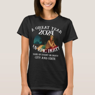 Camiseta Férias de cruzeiro de festa correspondendo ao Alas