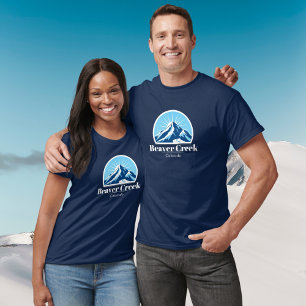 Camiseta férias de estância de esqui de Beaver Creek Colora