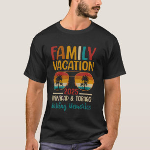 Camiseta Férias de família combinando na praia em Trinidad
