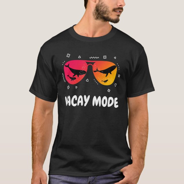 Camiseta Férias de Férias Férias Frescas de Férias de Verão (Frente)