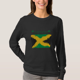 Camiseta Férias de Férias na Praia de Cornwall Bandeira da 