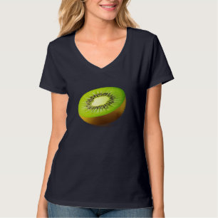 Camiseta Férias de Fruta de Kiwi Festa de Piscina de Praia