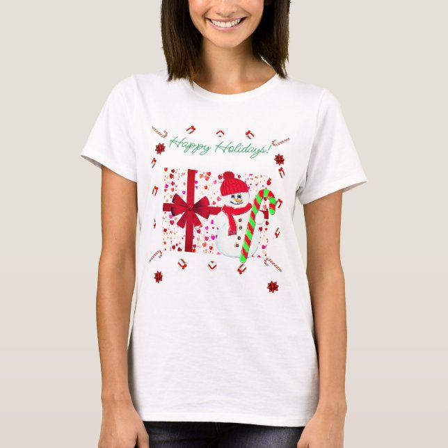 Camiseta Férias de Natal (Frente)