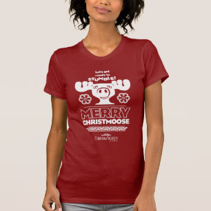 Camiseta Férias de Natal   Christmoose Feliz