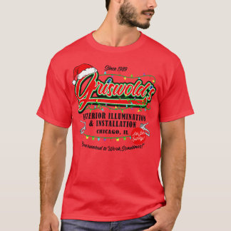 Camiseta Férias de Natal da Iluminação Griswold