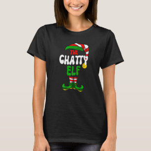 Camiseta Férias de Natal do Grupo de Combinação de Chatty E