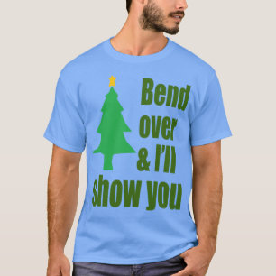 Camiseta Férias de Natal Dobre-se e Eu Mostro a Você