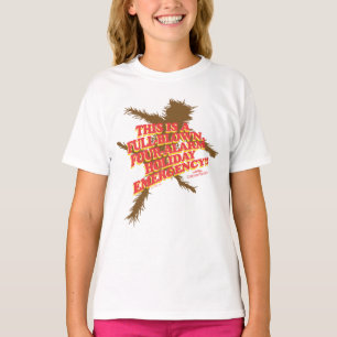 Camiseta Férias de Natal   Emergência de Feriado de Quatr