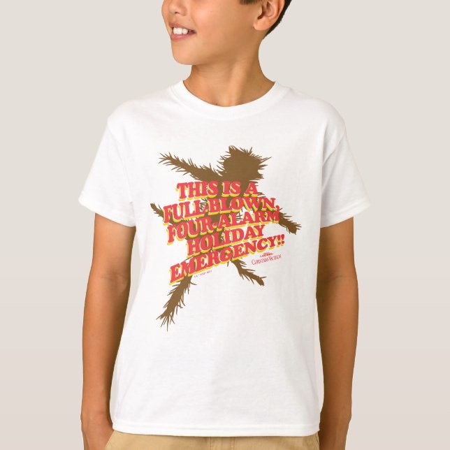 Camiseta Férias de Natal | Emergência de Feriado de Quatro  (Frente)