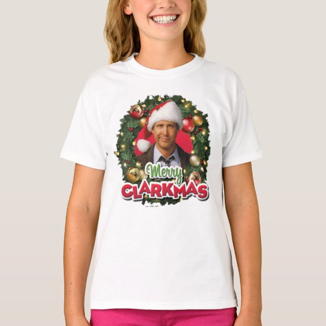 Camiseta Férias de Natal | Feliz Clarkmas (Frente)