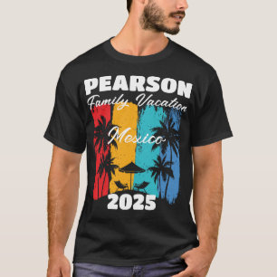 Camiseta Férias de praia da família 2025