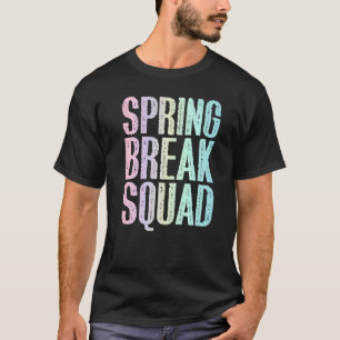 Camiseta Férias de Primavera da Vintage da Praça Break