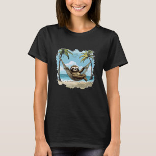 Camiseta Férias de Rede no Beach com esta Slot Engraçada