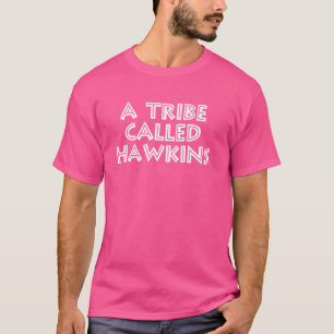 Camiseta Férias de Reunião da Família de Sobrenomes Hawkins
