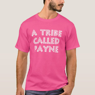 Camiseta Férias de Reunião da Família de Sobrenomes Payne