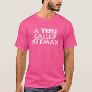 Camiseta Férias de Reunião da Família de Sobrenomes Pittman