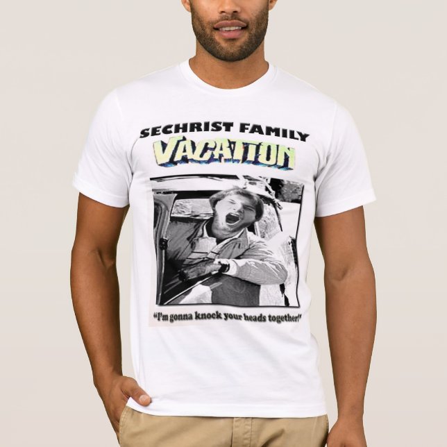 Camiseta Férias de Sechrist (Frente)