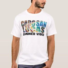 Camiseta férias de sol e ondas do cabo san lucas