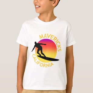 Camiseta Férias de Surf no Mavericks Califórnia