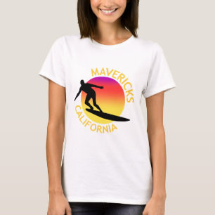 Camiseta Férias de Surf no Mavericks na Califórnia
