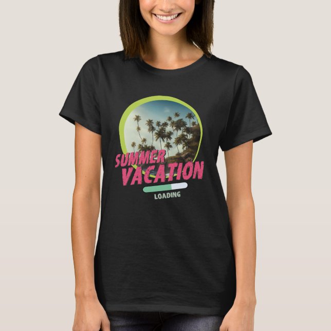 Camiseta Férias de Verão (Frente)