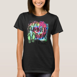 Camiseta Férias de Verão - Chinelos de Verão