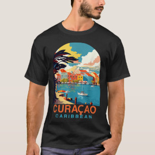 Camiseta Férias de Verão Cuta Aloha Havaiana Shaka Hibiscus