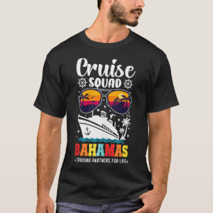 Camiseta Férias de Verão da Família Bahamas Cruise 2025