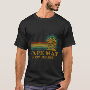 Camiseta Férias de Verão da Família Cape May Beach New Jers