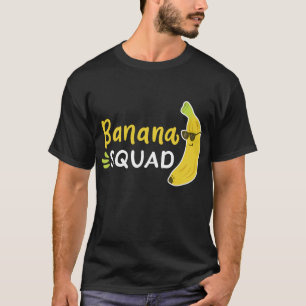 Camiseta Férias de Verão da Fruta do trevo da Banana