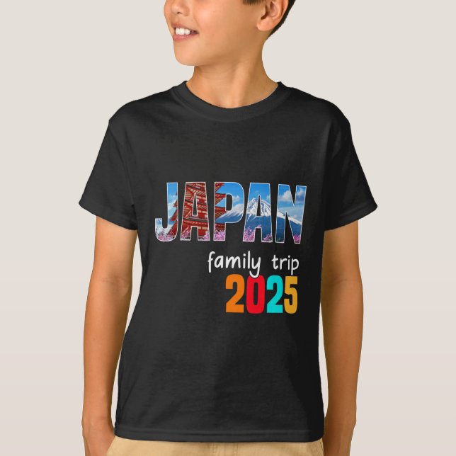 Camiseta Férias de Verão de 2025 - Tóquio Japão Trip. (Frente)